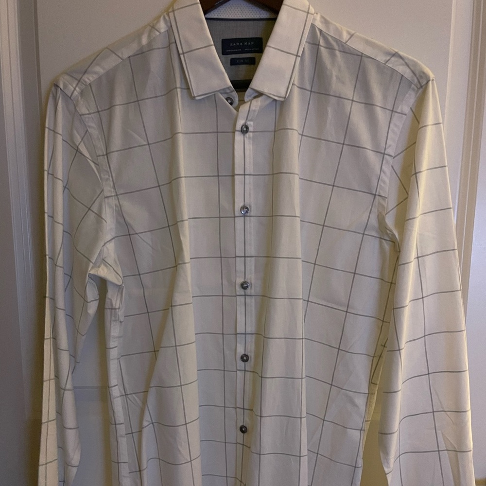 Zara Mens slim fit button up